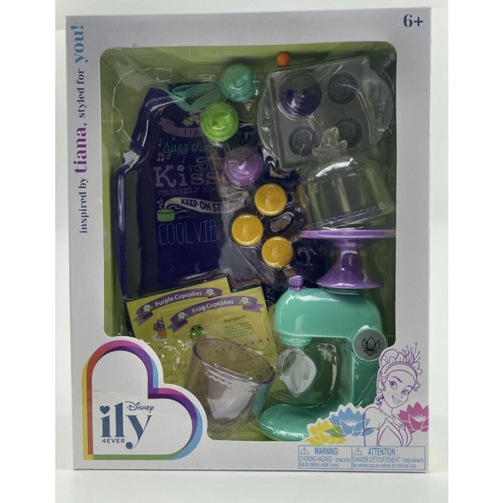 Disney ILY 4ever Tiana Inspired Kitchen Baking Accessory Pack for 18" Dolls
